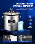 5 Gal Vacuum Chamber Kit with Pump and Hose