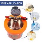BACOENG 2 Quart Vacuum Chamber & Pump Kit