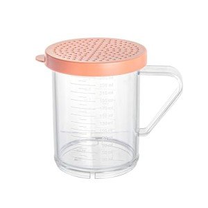 10 Ounce Clear Plastic Spice Shaker with Lid
