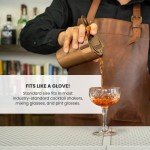 Hawthorne Cocktail Strainer with Stainless Steel Finish