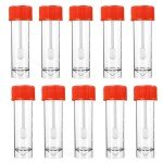 10-Pack Stool Specimen Cups with Lids 25-30ml