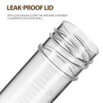 10-Pack Stool Specimen Cups with Lids 25-30ml