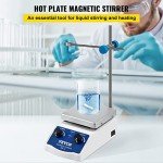 Happybuy Magnetic Stirrer with Heating Plate 1000ml
