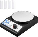 ANPOOZ 3000RPM Magnetic Stirrer with 4 Stir Bars