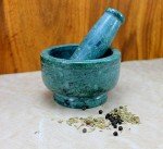 KLEO 4" Natural Stone Mortar and Pestle Set