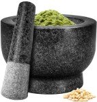 Large Heavy Duty Granite Mortar and Pestle Set