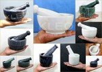 KLEO 4" Natural Stone Mortar and Pestle Set
