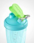 Electric Vortex Shaker Bottle - 24 oz USB C