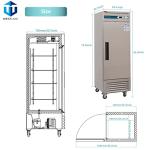 Westlake 27" Stainless Steel Reach-In Freezer