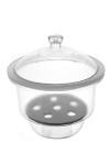 EISCO 25cm Borosilicate Glass Desiccator with Knob Cover