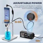 Handheld Ultrasonic Homogenizer with Carrying Case