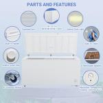 SMETA 18 Cu. Ft. Commercial Chest Freezer