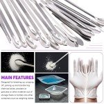 23-Piece Stainless Steel Lab Scoop & Spatula Set