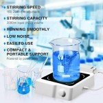Magnetic Stirrer with Stir Bar, 2000mL Capacity