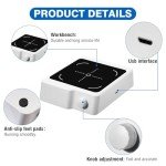 Magnetic Stirrer with Stir Bar, 2000mL Capacity