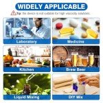 Magnetic Stirrer with Stir Bar, 2000mL Capacity