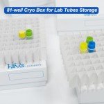 CryoKing 81-Place Cardboard Freezer Storage Boxes