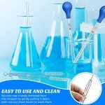 Graduated Glass Pipettes with Rubber Tops - 8 Pack