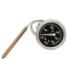 Electric Pizza Oven Thermometer – 500°F Stainless Steel