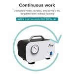 Portable Oilless Diaphragm Vacuum Pump for Labs