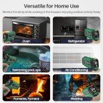Gedaye Infrared Laser Thermometer Gun -58℉ to 1076℉