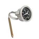 Electric Pizza Oven Thermometer – 500°F Stainless Steel