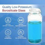 20 ml Borosilicate Glass Scintillation Vials - 100 Pack