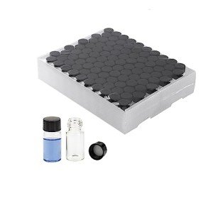 3ML Clear Glass Sample Vials with Screw Caps