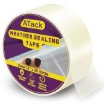 Clear Window Weather Sealing Tape - 2" x 30 Yards