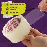 Clear Window Weather Sealing Tape - 2" x 30 Yards