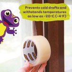 Clear Window Weather Sealing Tape - 2" x 30 Yards