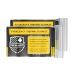 Mylar Emergency Blankets - 2 Pack for Survival