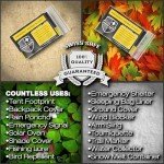 Mylar Emergency Blankets - 2 Pack for Survival