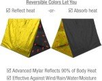 Mylar Emergency Blankets - 2 Pack for Survival