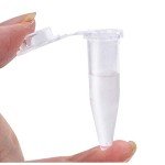 100 Pack 1.5ML Clear Microcentrifuge Tubes with Lid