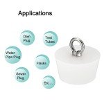 Silicone Rubber Tapered Plug for Lab Use