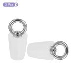 Silicone Rubber Tapered Plugs - 3 Pack