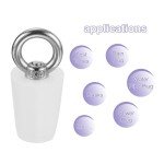 Silicone Rubber Tapered Plugs - 3 Pack