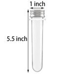 30 Plastic Test Tubes for Experiments and Parties