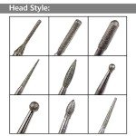 Yakamoz 30-Piece Titanium-Coated Diamond Burr Set