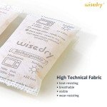 Wisedry Silica Gel Packets with Indicating Beads