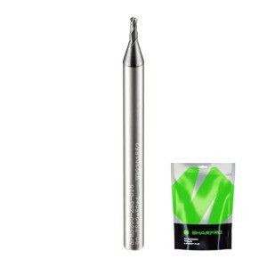 SHARPRO 4mm Carbide Ball Nose End Mill