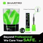 SHARPRO 4mm Carbide Ball Nose End Mill