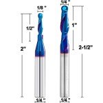 2-Pack Carbide Ball Nose Router Bits Set