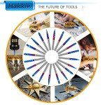 20 Pcs Carbide Rotary Burrs Set for CNC