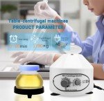 Lab Benchtop Centrifuge with Speed Control