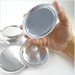 Heathrow Scientific Disposable Aluminum Weighing Dishes, 30 mL