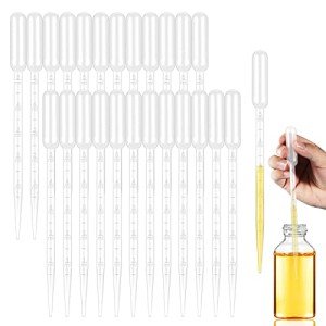 120PCS 5ML Disposable Plastic Transfer Pipettes