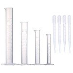 Young4us Graduated Measuring Cylinder Set with Droppers