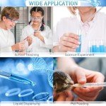 Asherxin 10ml Glass Pipette Dropper Set - 5 Pack